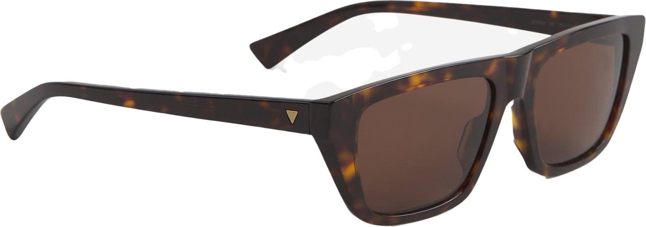 Bottega Veneta Rectangular Sunglasses Zwart