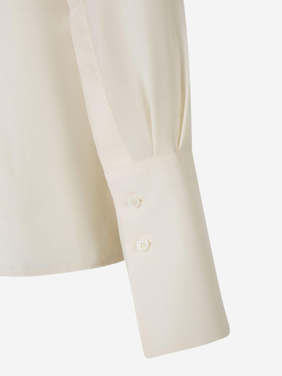 Givenchy Silk Cross Blouse Beige