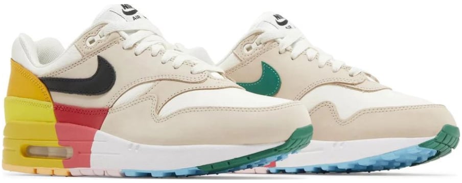 Nike Air Max 1 Khaki Multi-Color Divers