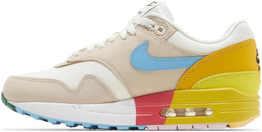 Nike Air Max 1 Khaki Multi-Color Divers