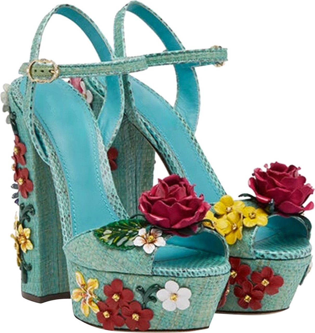 Dolce & Gabbana Dolce & Gabbana Keira Platform Sandals Groen