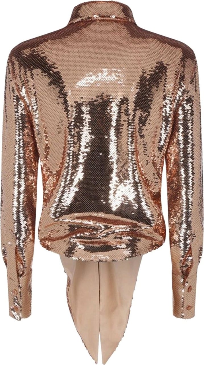 Tom Ford Tom Ford Paillettes Shirt Goud