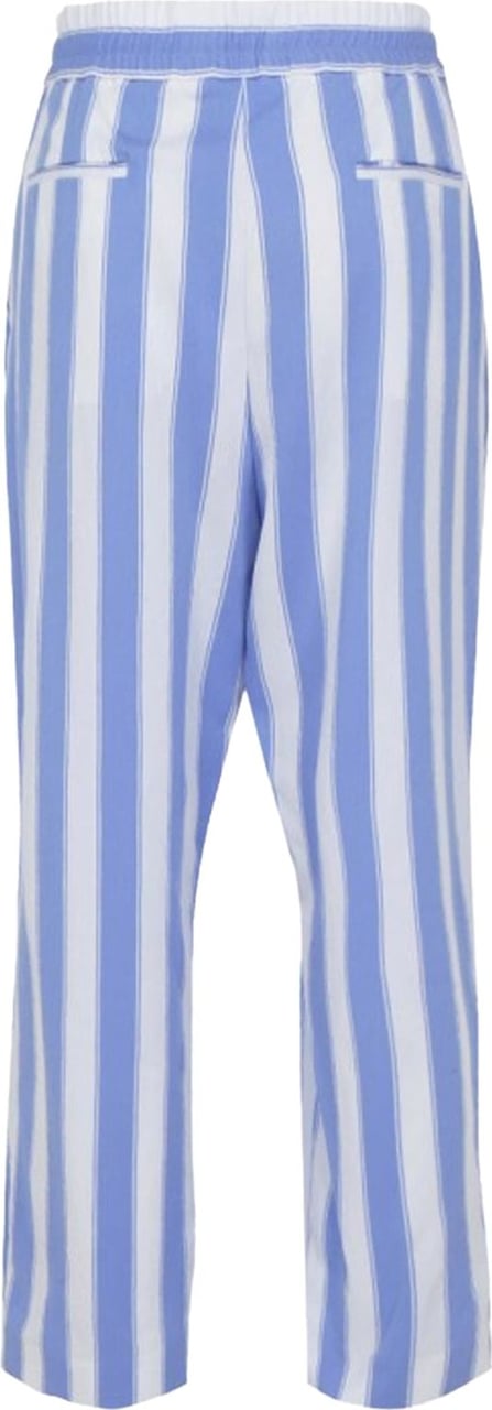 Balmain Balmain Striped Pants Blauw