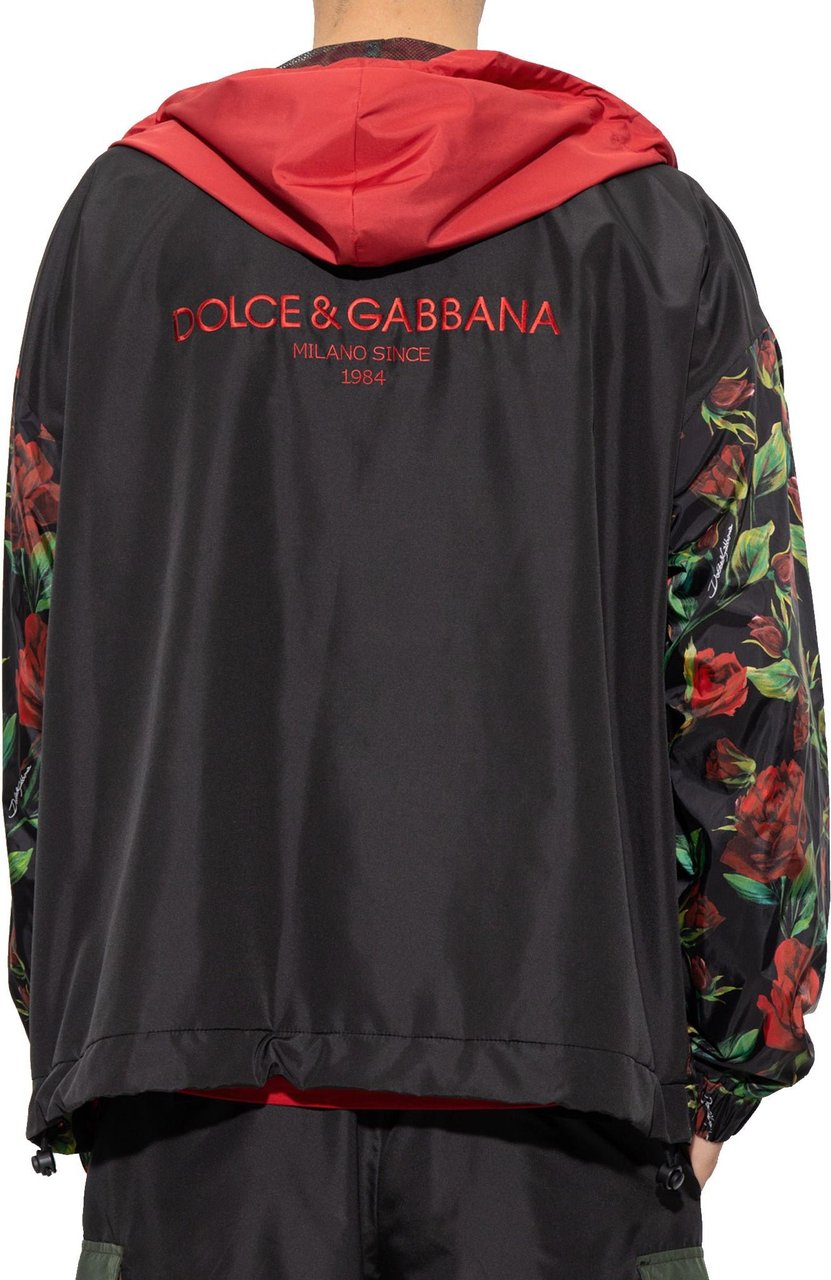 Dolce & Gabbana Dolce & Gabbana Hooded Jacket Zwart