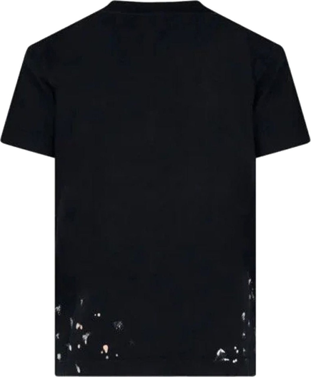 Balenciaga Balenciaga Printed Cotton T-Shirt Zwart