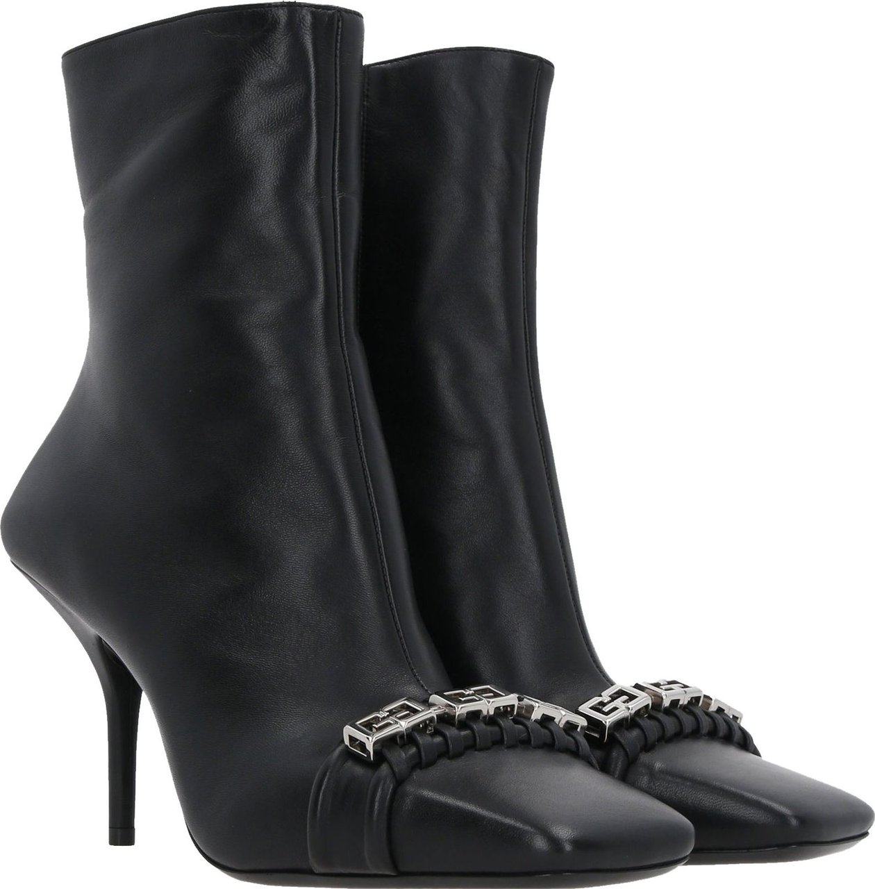 Givenchy Givenchy Leather Boots Zwart