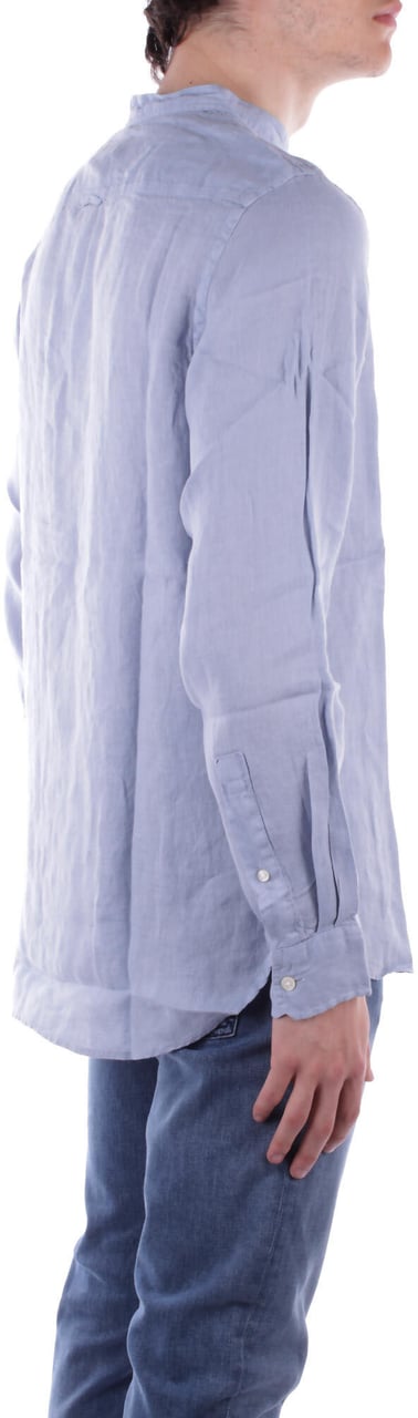 Woolrich Shirts Light Blue Blauw