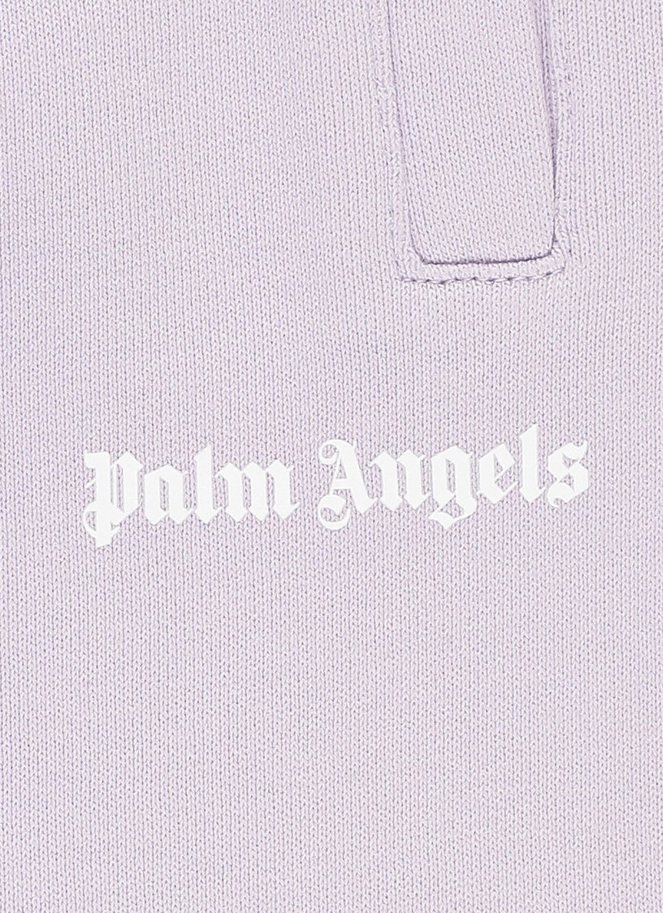Palm Angels Trousers Purple Blauw