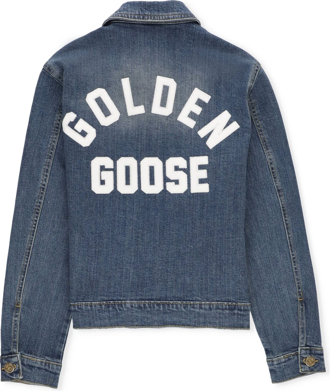 Golden Goose Coats Blue Blauw