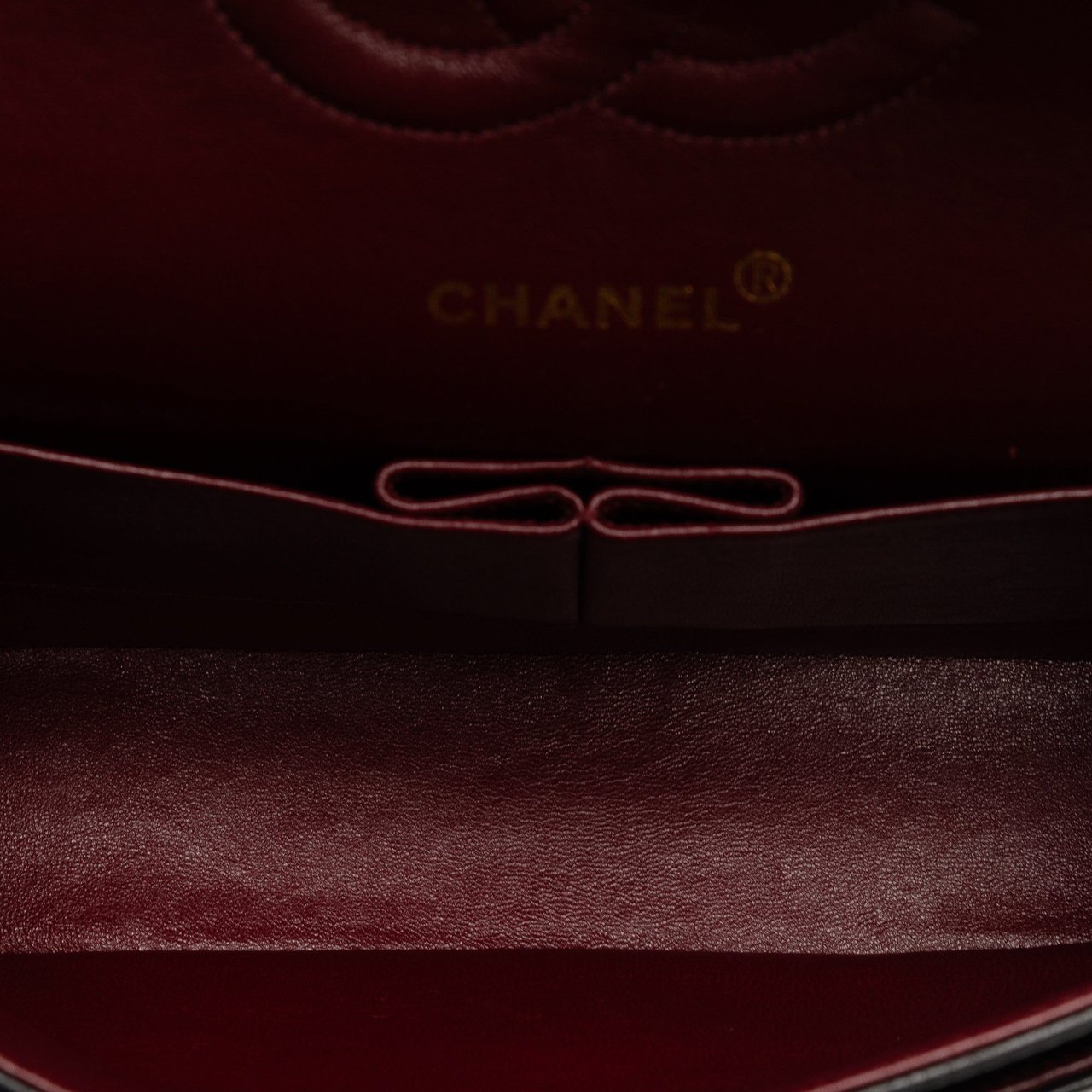 Chanel Medium Classic Lambskin Double Flap Zwart
