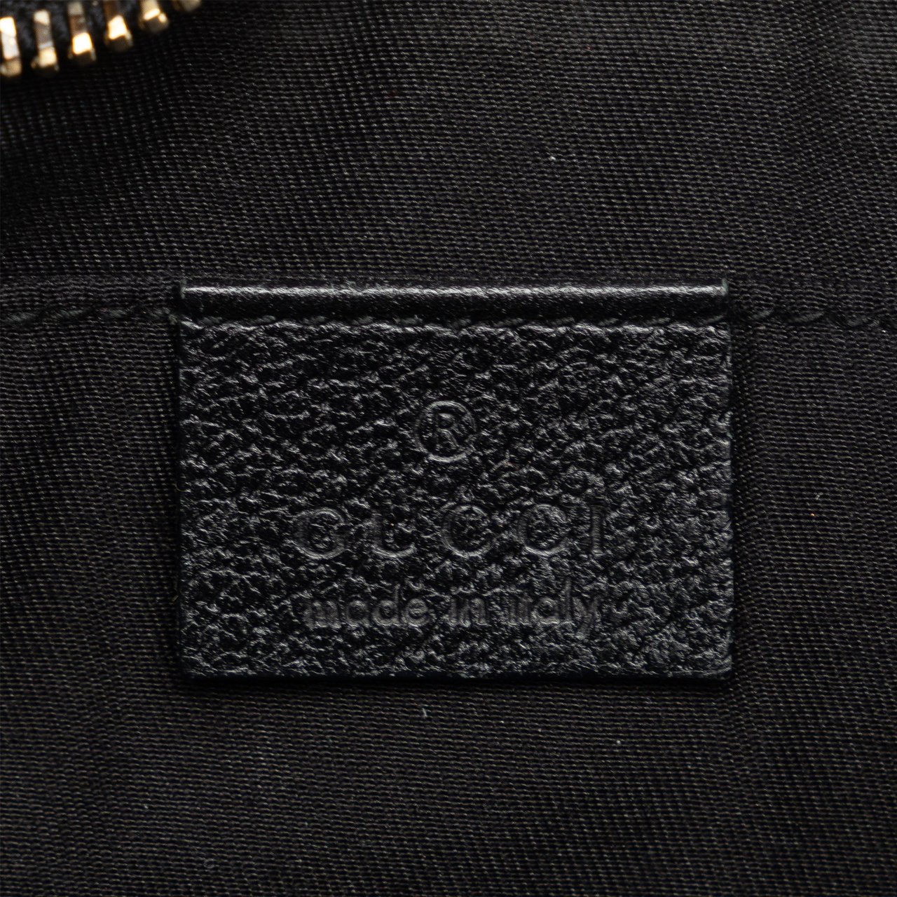 Gucci Abbey D-Ring Shoulder Bag Zwart