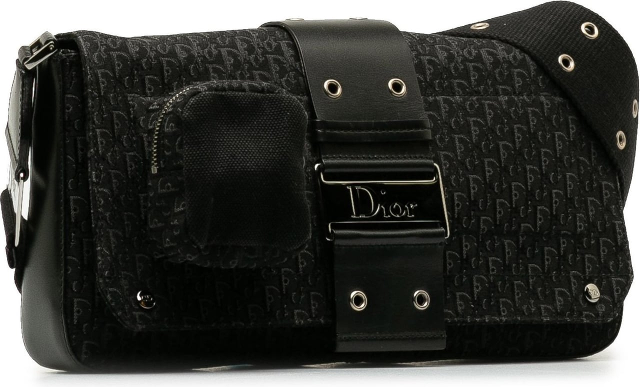 Dior Diorissimo Street Chic Crossbody Bag Zwart