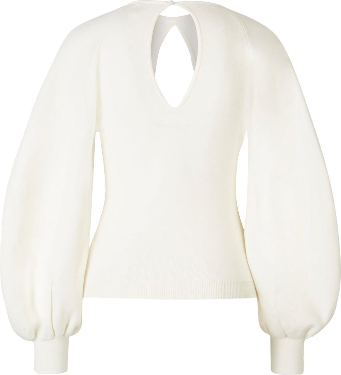 Chloé Wool Sweater With Openings Beige