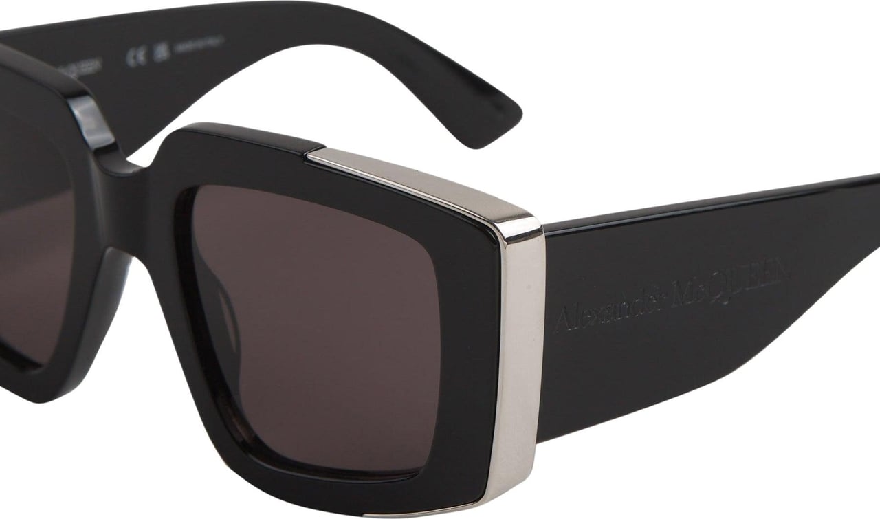 Alexander McQueen The Grip Sunglasses Zwart