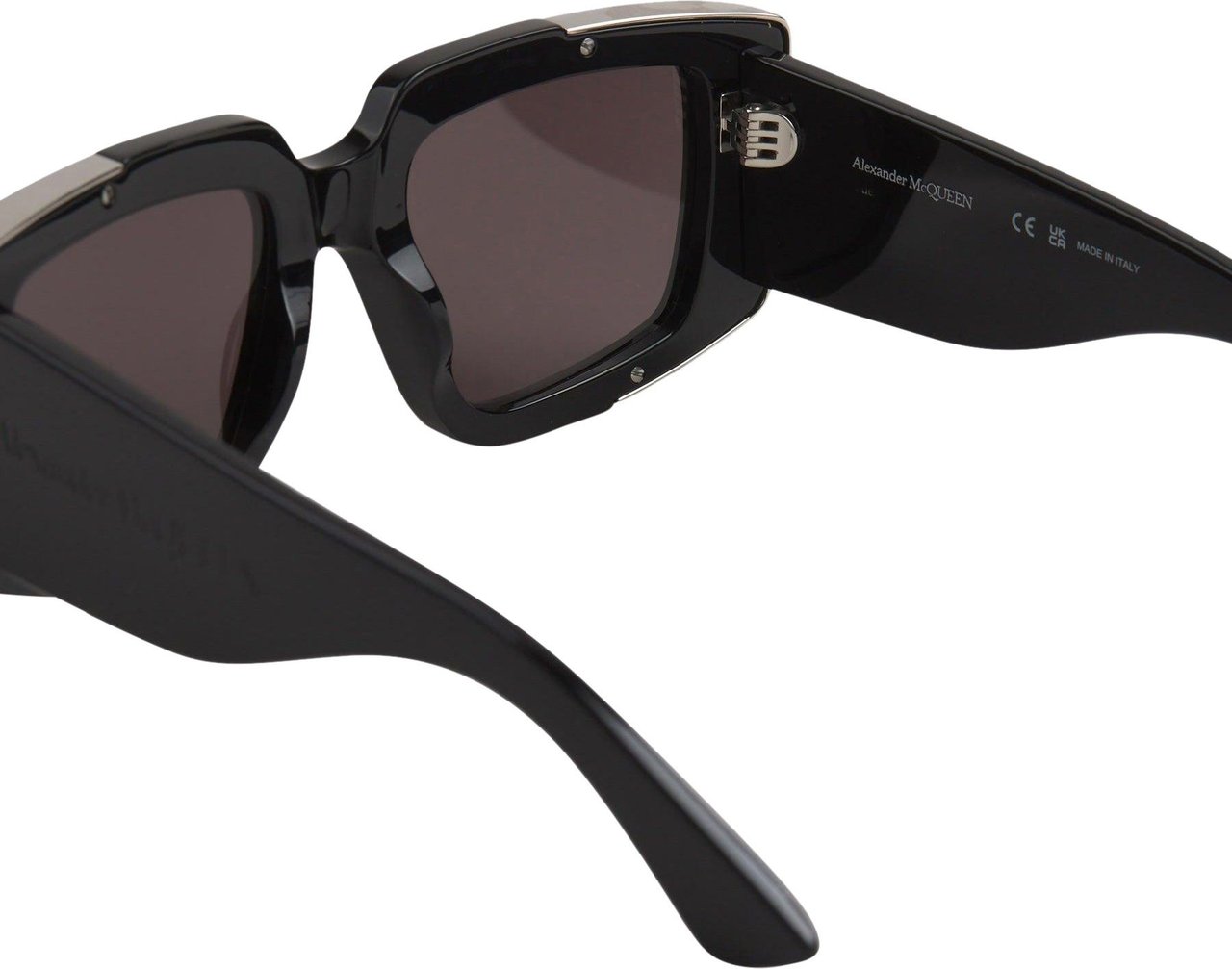 Alexander McQueen The Grip Sunglasses Zwart