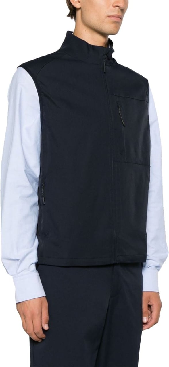 Norse Projects gilet leger a fermeture zippee Blauw