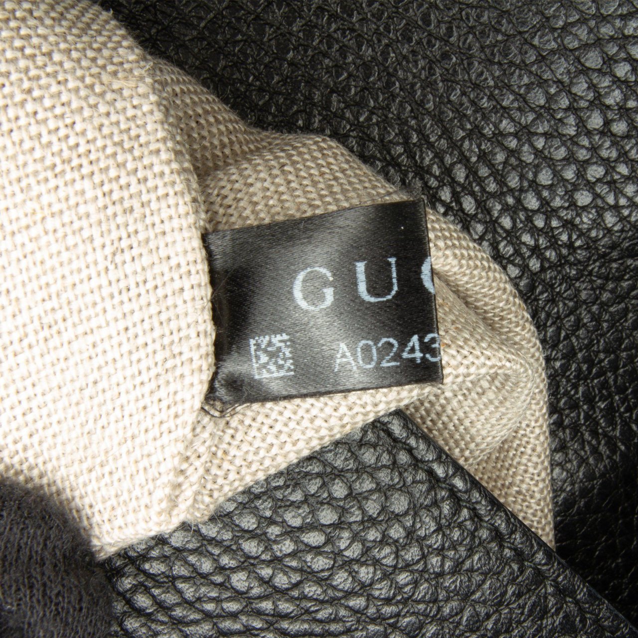 Gucci Medium Dollar Interlocking G Crossbody Bag Zwart