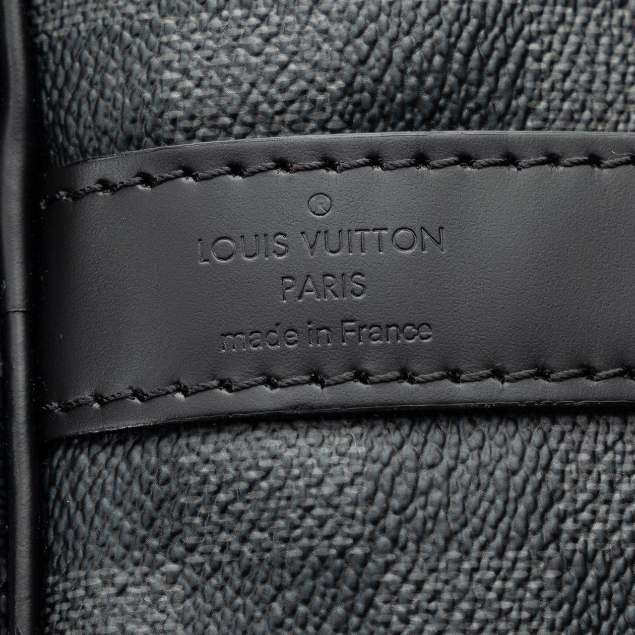 Louis Vuitton Damier Graphite Keepall Bandouliere 55 Grijs