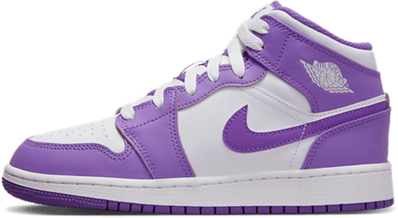 Nike Air Jordan 1 Mid Purple Venom (GS) Divers