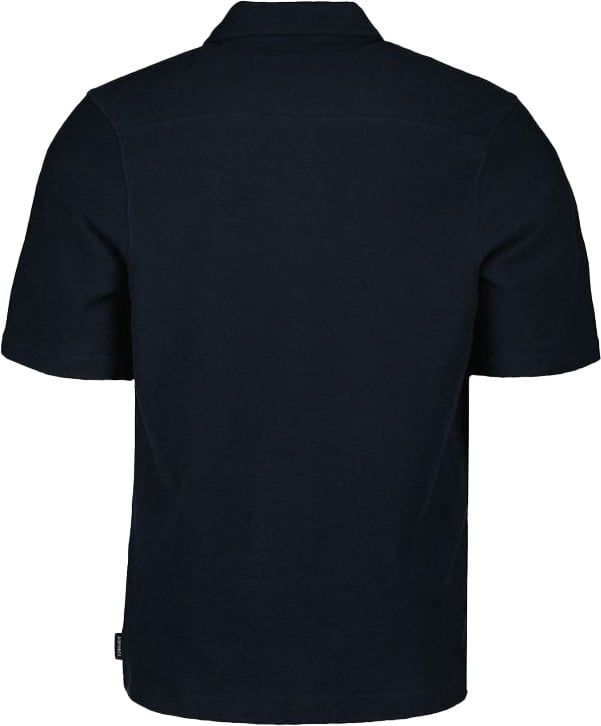Airforce Woven Short Sleeve T-Shirt Blauw