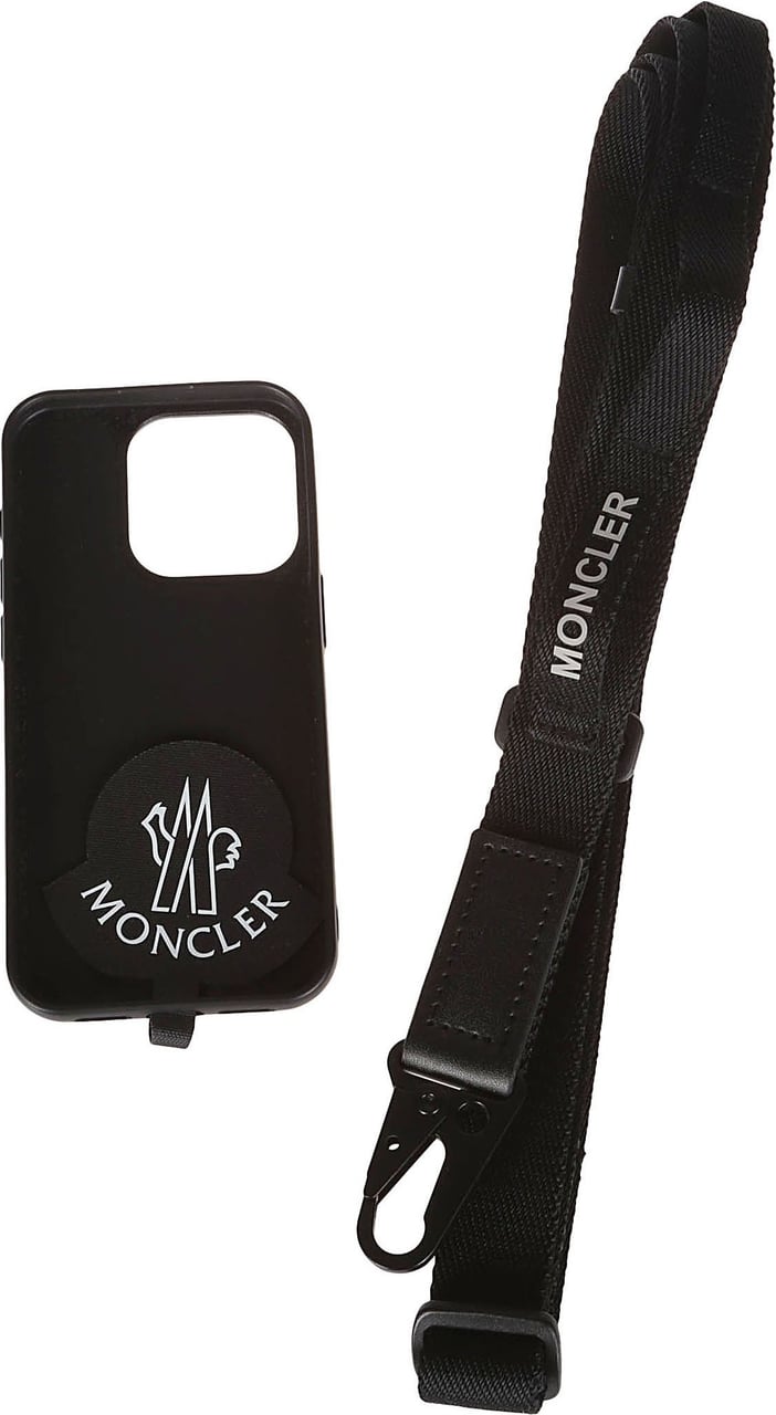 Moncler Nakoa Cover Iphone 15 Pro Black Zwart