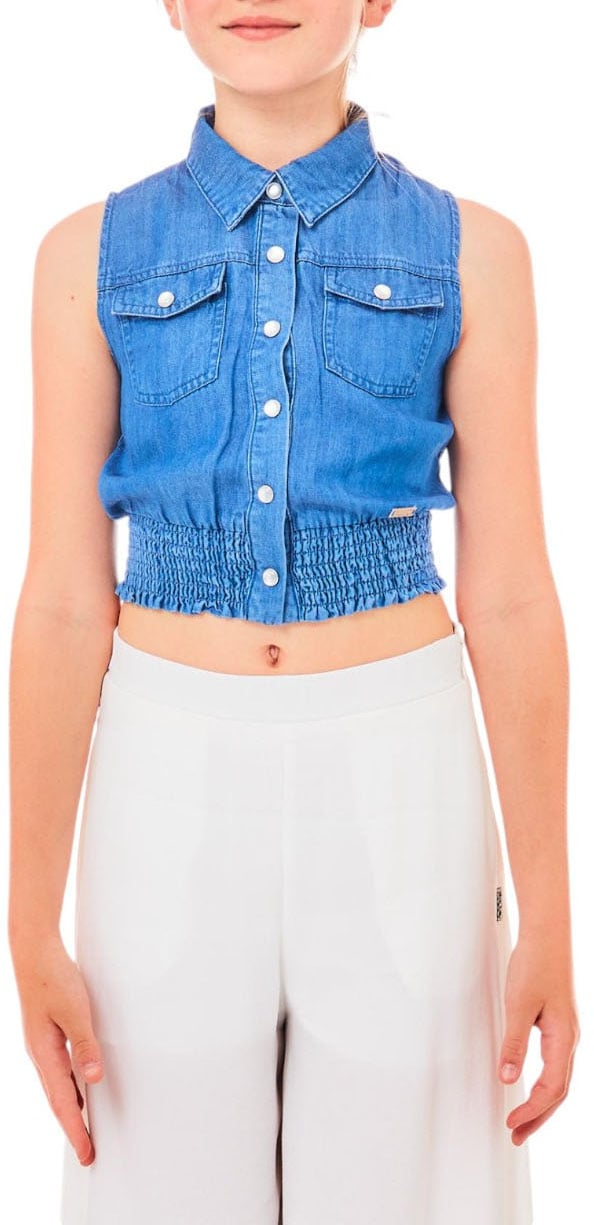 Liu Jo Meisjes Blouse Blauw