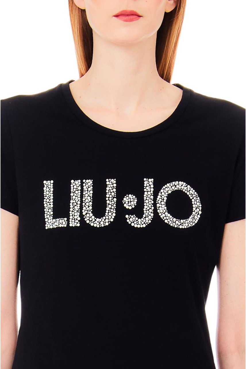 Liu Jo Liu Jo Dames T-shirt Zwart MA4322-J5904/N9332 Zwart