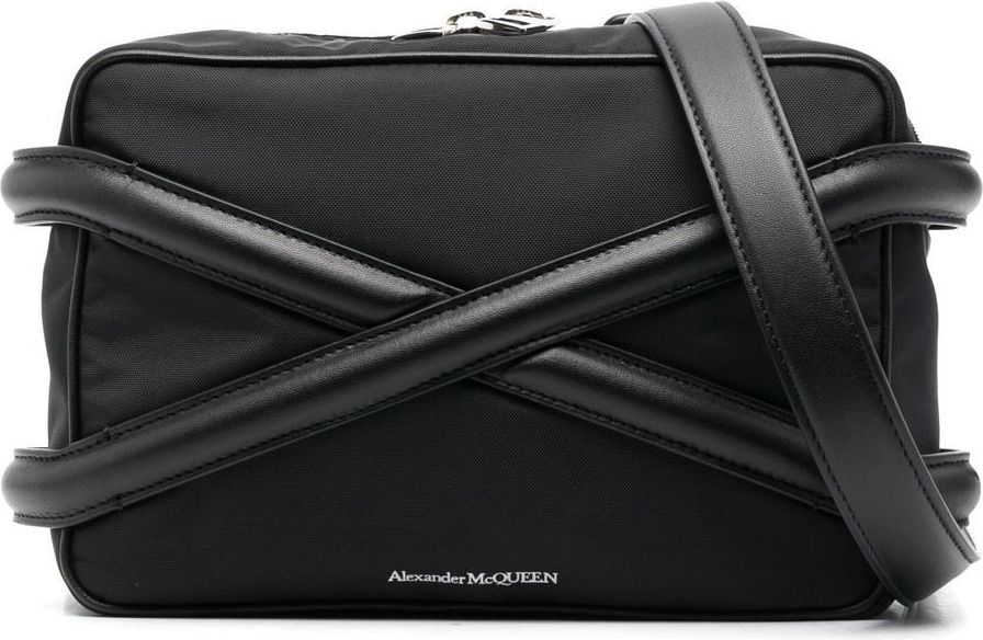 Alexander McQueen The Harness Camera Bag Zwart