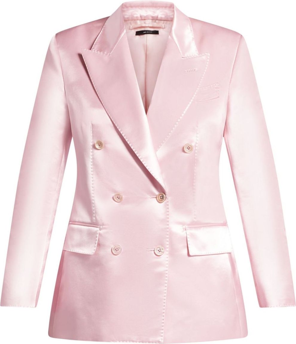 Tom Ford Double Breasted Jacket Roze