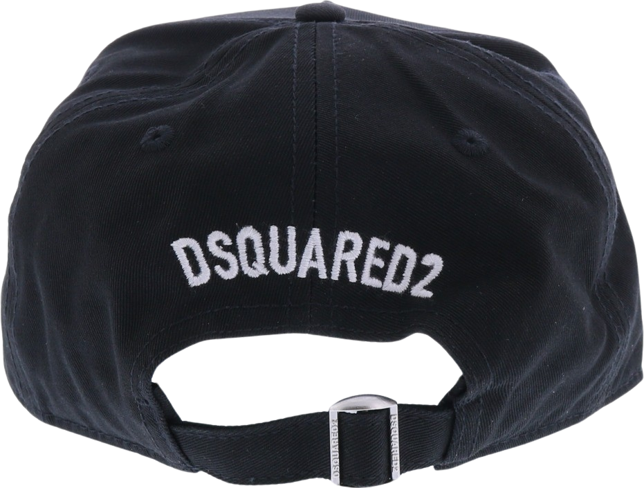 Dsquared2 Heren Embroidered Baseball Caps Zwart