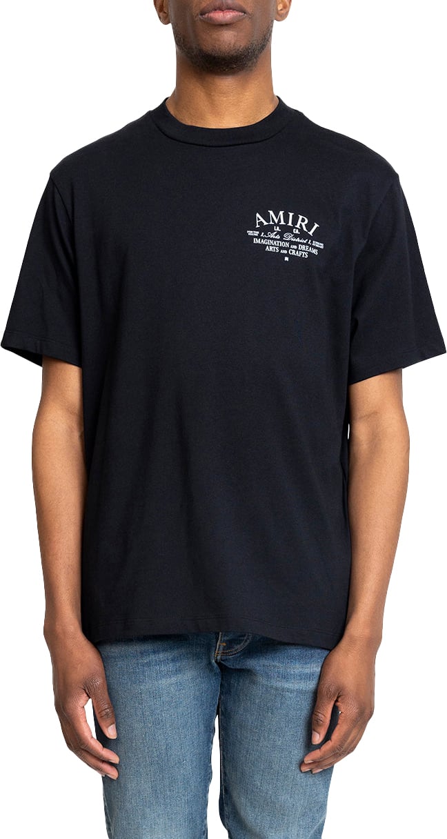 Amiri AMIRI ARTS DISTRICT TEE BLACK | Vanaf € 479,-