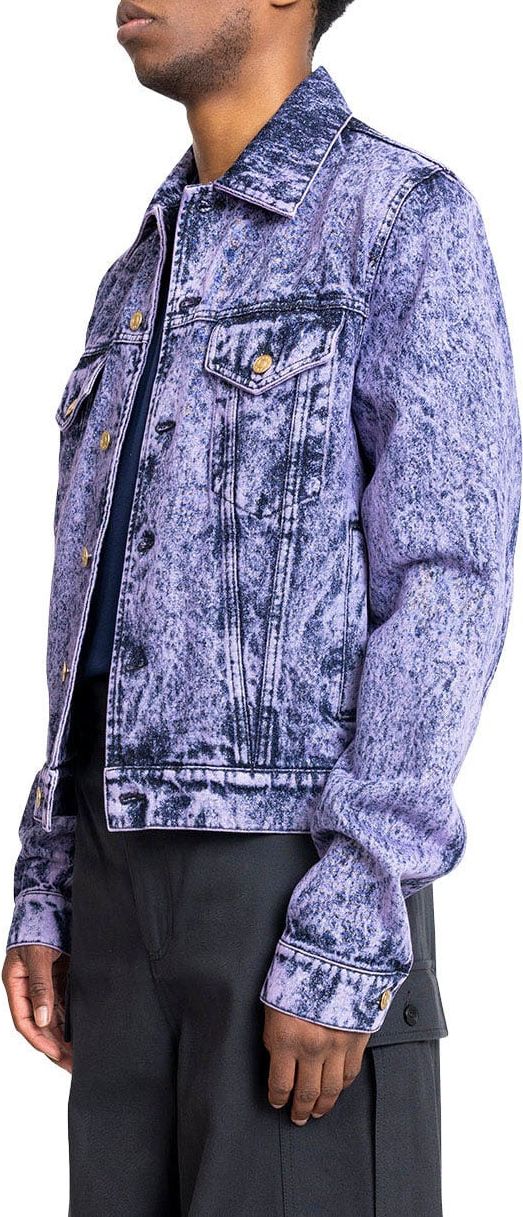 Marni JACKET MARBLE DYED LIGHT ORCHID Divers