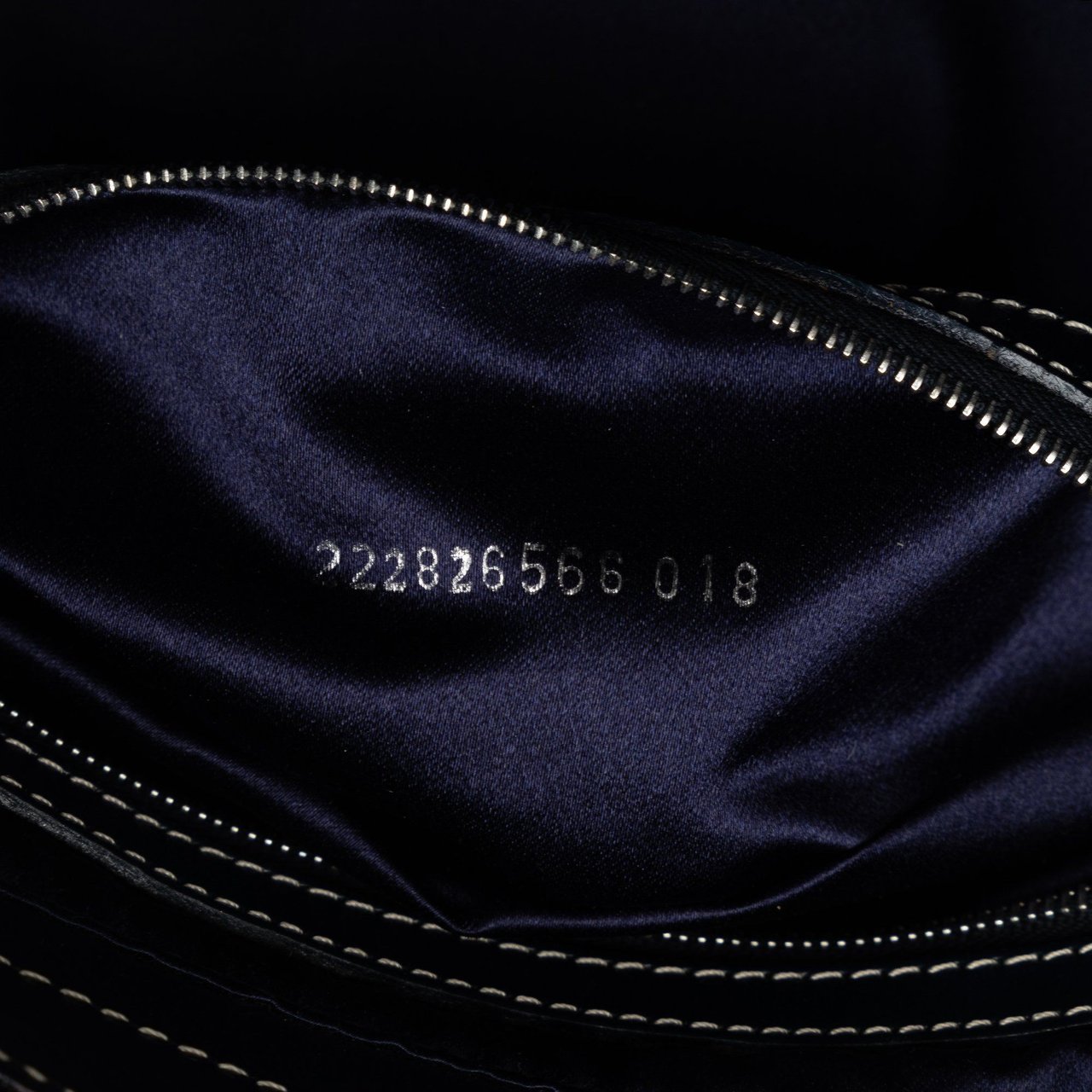 Fendi Zucchino Shoulder Bag Blauw