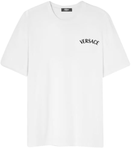 Versace Cotton T-shirt Wit