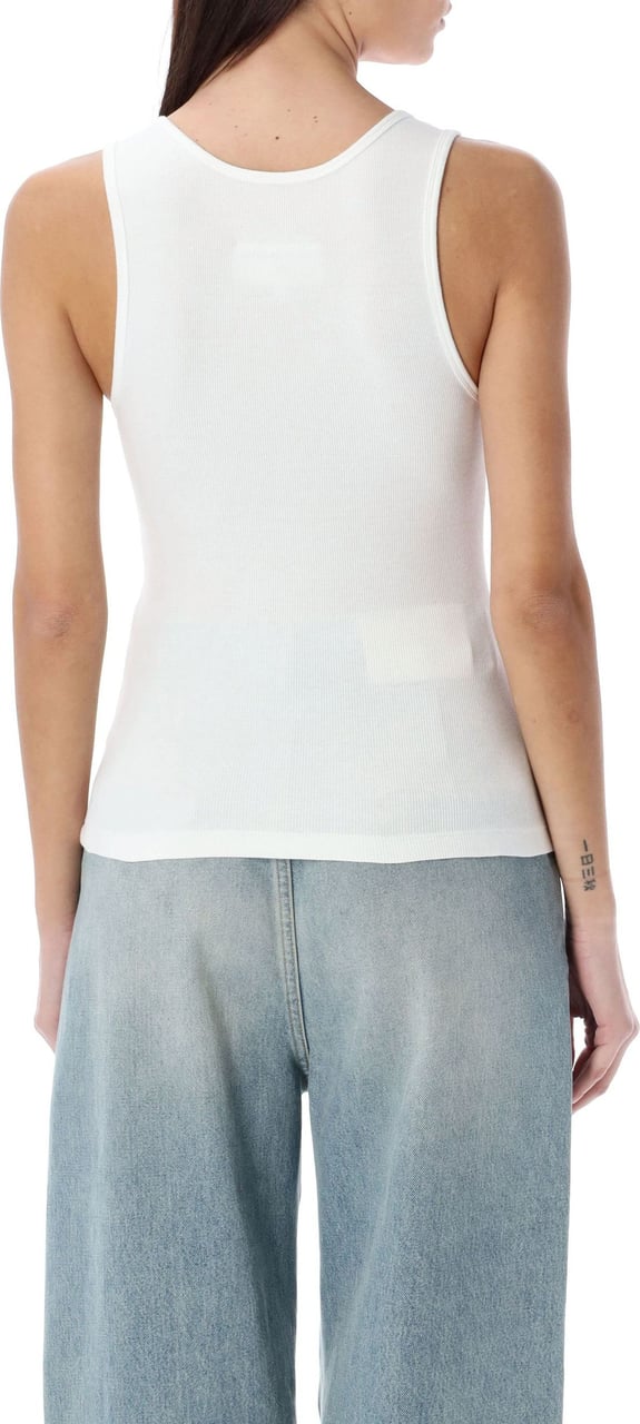MM6 Maison Margiela TANK TOP NUMBERS Wit