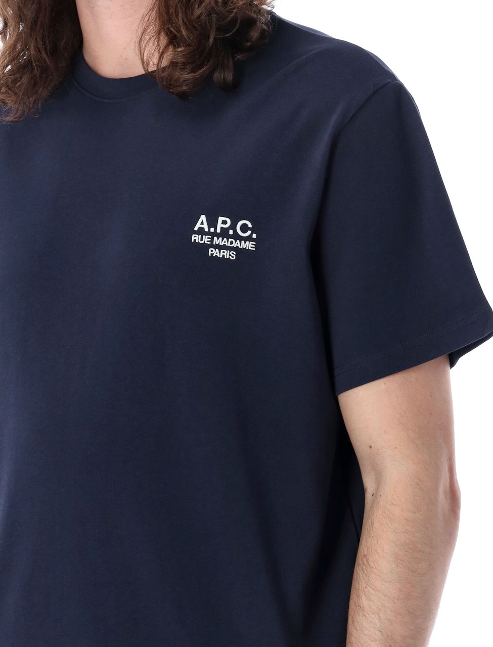 A.P.C. T-SHIRT RAYMOND Blauw