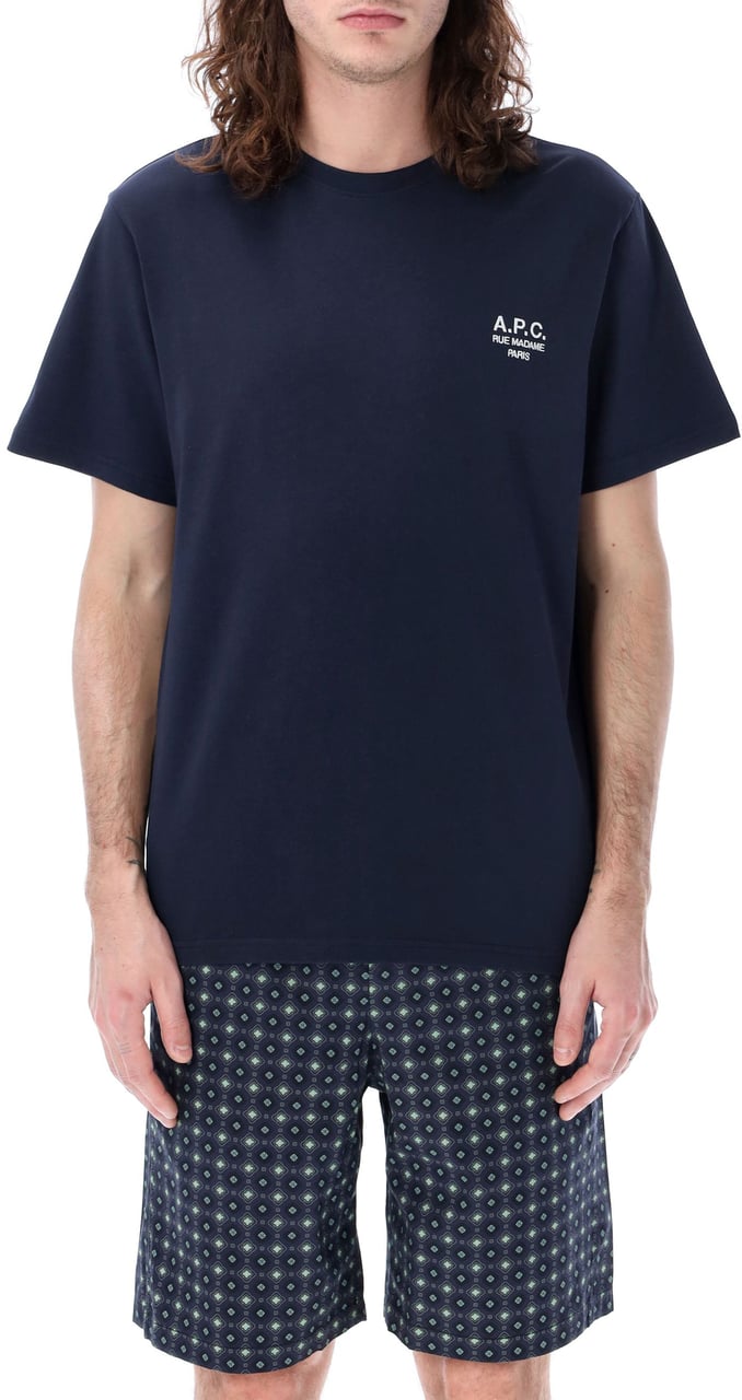 A.P.C. T-SHIRT RAYMOND Blauw
