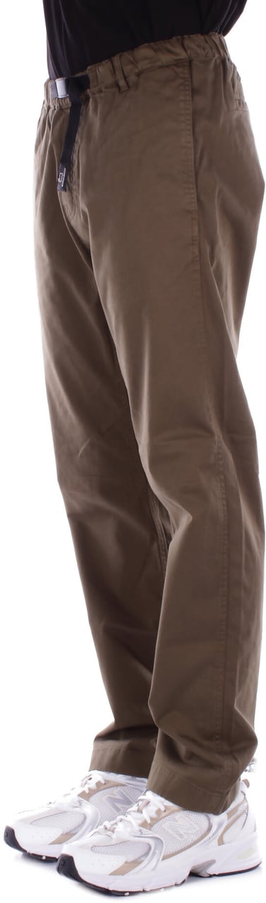 Woolrich Trousers Verde Oliva Groen