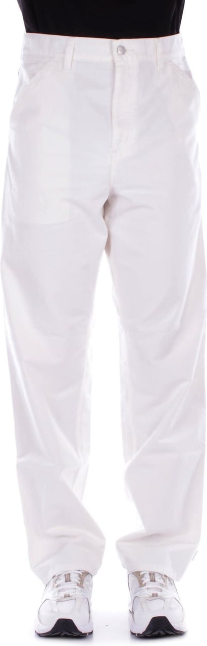Carhartt Trousers White Wit