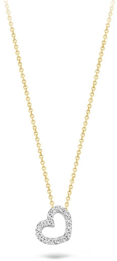 Blush 3072BZI Ketting 14 krt geelgoud met zirkonia Divers