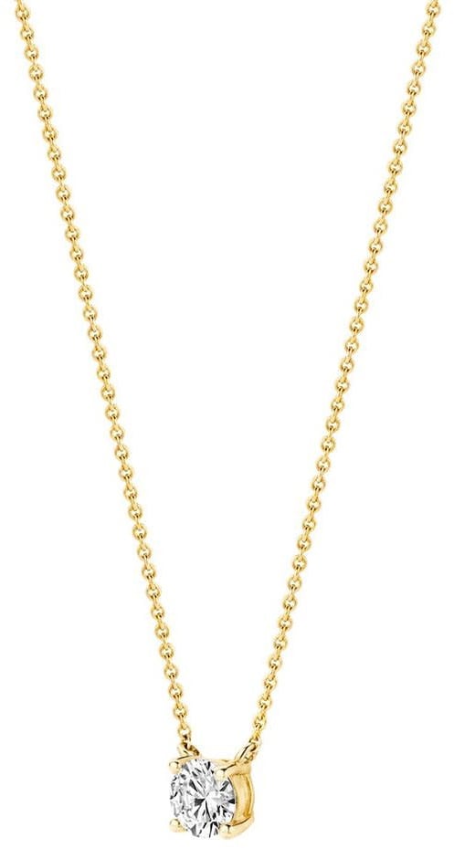 Blush 3049YZI Ketting 14 krt geelgoud met zirkonia Divers