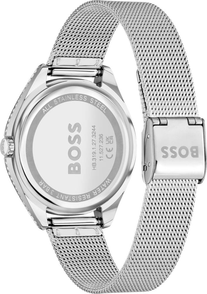 Hugo Boss BOSS Horloge Dames HB1502638 Staal Chronograaf met Mesh Horlogeband Divers