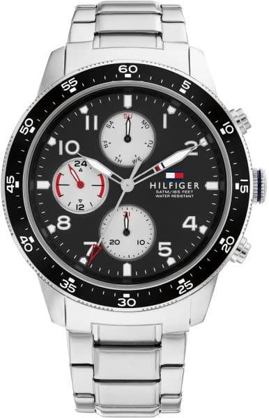 Tommy Hilfiger Tommy Hilfiger Heren Horloge TH1791950 Staal Quartz Chronograaf Divers