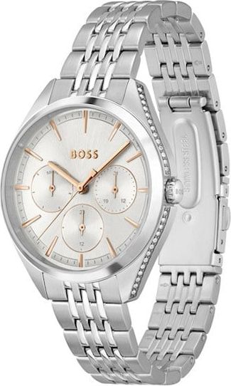 Hugo Boss BOSS Horloge Dames HB1502640 Staal Chronograaf Divers