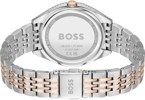Hugo Boss BOSS Horloges Dames HB1502641 Staal Bi-Color Chronograaf met Mint Groene Wijzerplaat Divers
