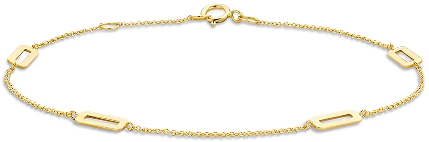 Blush Blush Armband 2220YGO 14k Geelgoud 18.5cm Divers