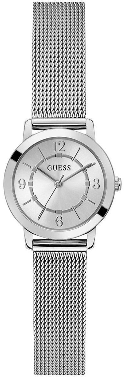 Guess Guess Dames Horloge GW0666L1 Staal Quartz met Meshband Divers