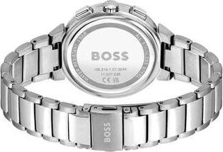 Hugo Boss BOSS Dames Horloge HB1502763 Staal Quartz Chronograaf met Turqouise Wijzerplaat Divers