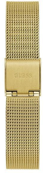 Guess Guess Dames Horloge GW0666L2 Staal met Geelgouden Plating Quartz met Meshband Divers