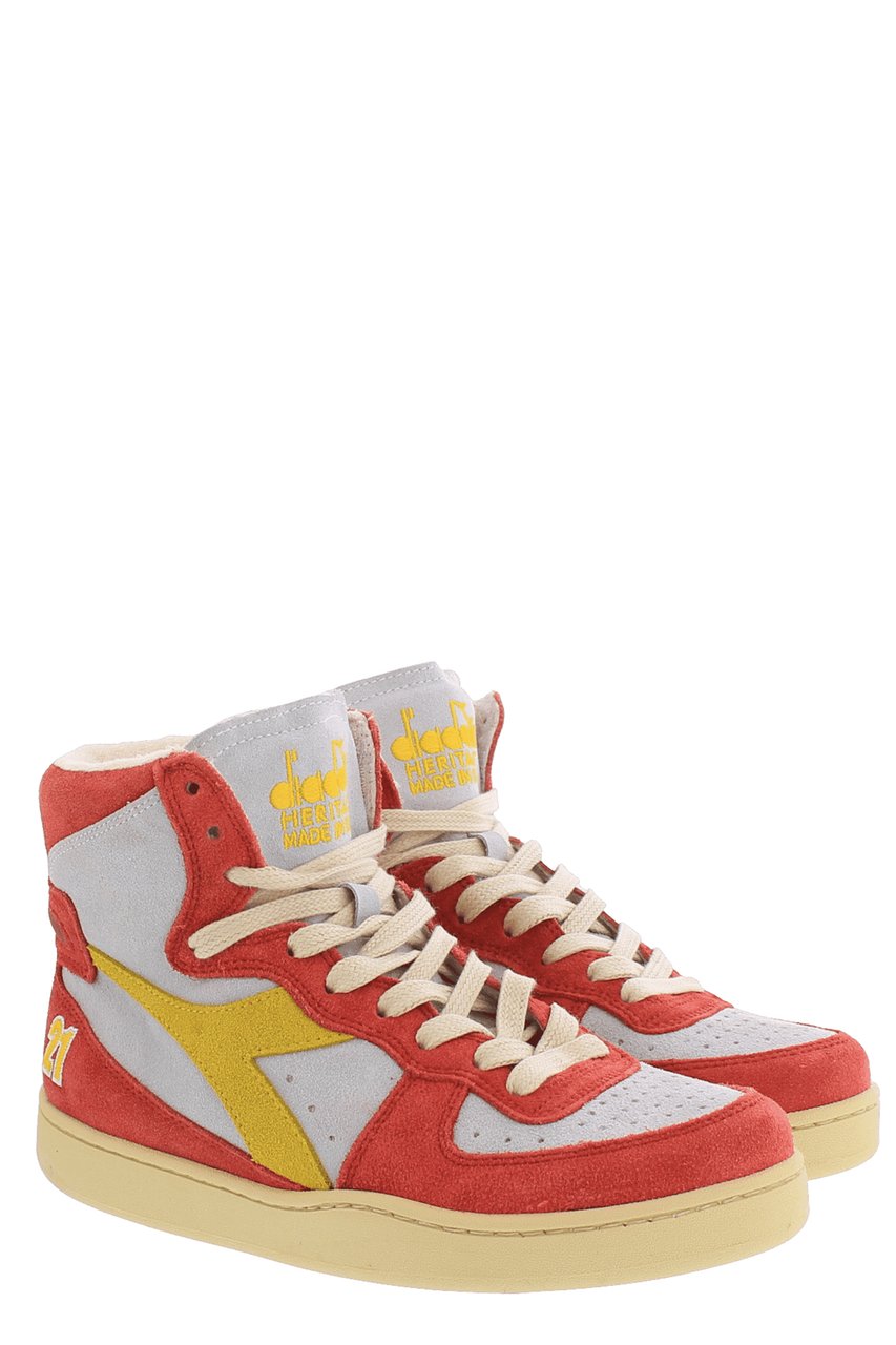 Diadora Dames Mi Basket Atlanta Rood